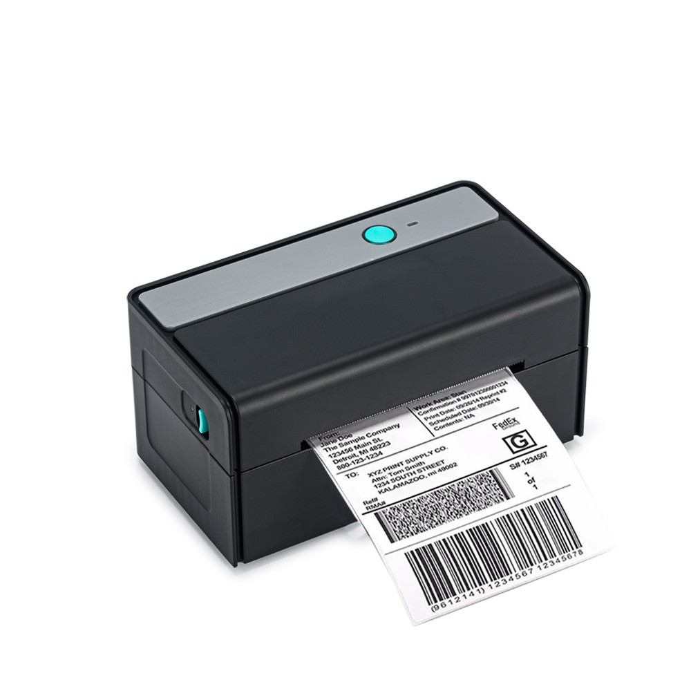Imprimante thermique de code barres d'étiquette d'expédition de haute résolution de 4 pouces avec 300 DPI