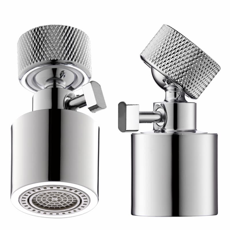 Aérateur de robinet double mode réglable à débit adapté au robinet de cuisine