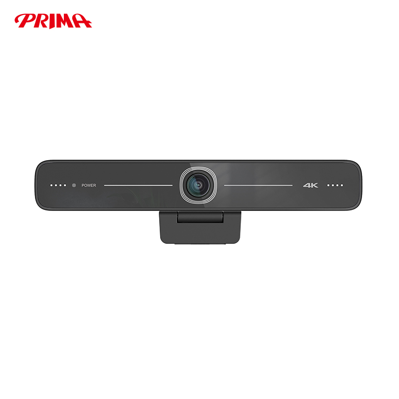 Webcam AI Ultra HD 4K Caméra ePTZ ultra haute définition 4K Caméra de vidéoconférence Suppression du bruit Fonctionne avec Microsoft Teams, Zoom, Skype, Stream Large champ de vision