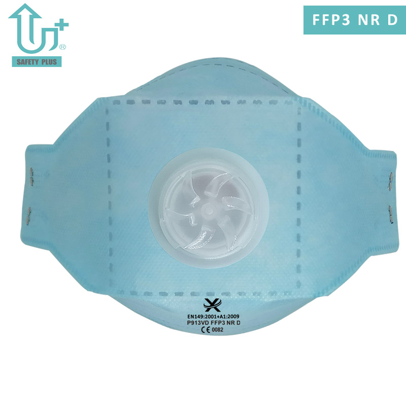 Qualité supérieure jetable FFP3 Nrd filtre Grade équipement de protection individuelle masque anti-poussière respirateur