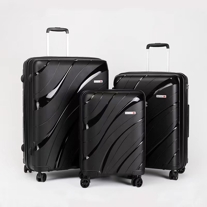 ARLOGOO 3 pièces bagages avion boîtier de chariot valise PP voyage bagages