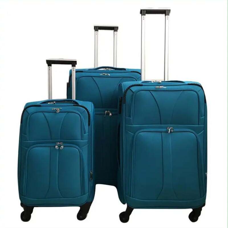 ARLOGOO Valise souple avec roulettes extensibles, ensemble de bagages à main