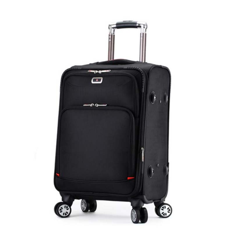ARLOGOO Ensemble de bagages en tissu avec valise souple extensible