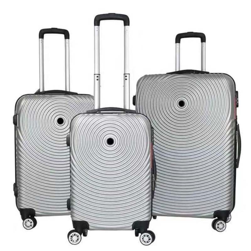 ARLOGOO ABS sac de voyage chariot de haute qualité valise à main ensemble de bagages avec un Design de cercle à la mode