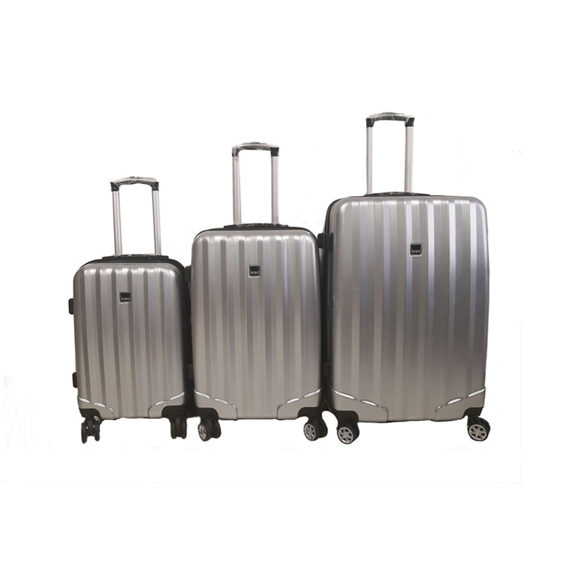 ARLOGOO valise de voyage ensemble de chariot à bagages valise 3 pièces ensemble de bagages chariot