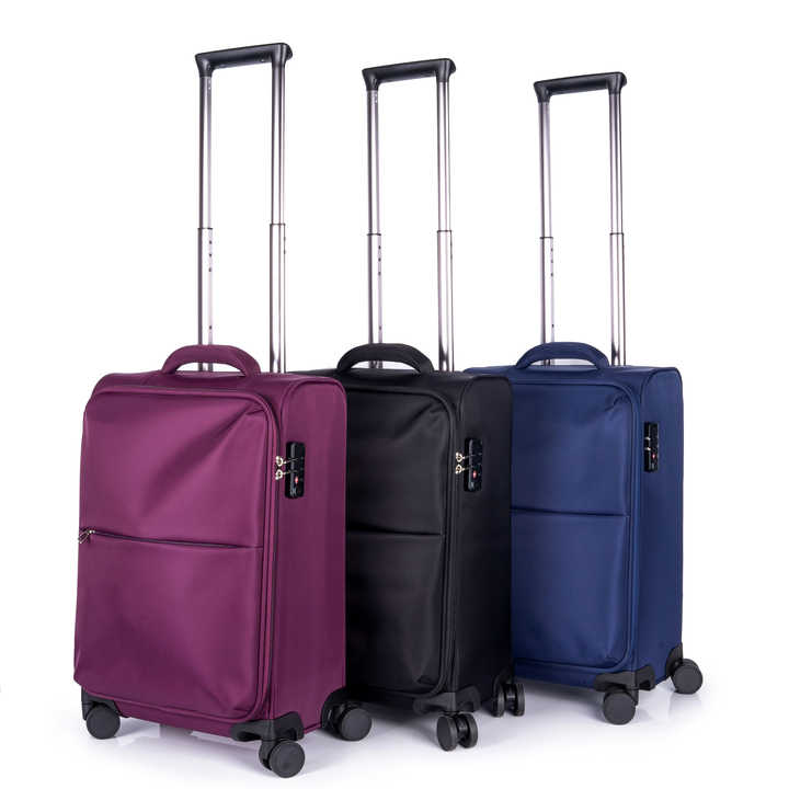 Valise de voyage Super ultralégère, valise de voyage en nylon, ensemble de 3 pièces