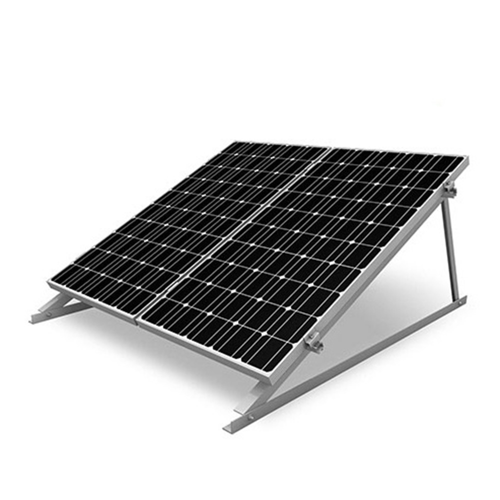 Kit de montage solaire de toit plat de support de panneau solaire de triangle d'OEM