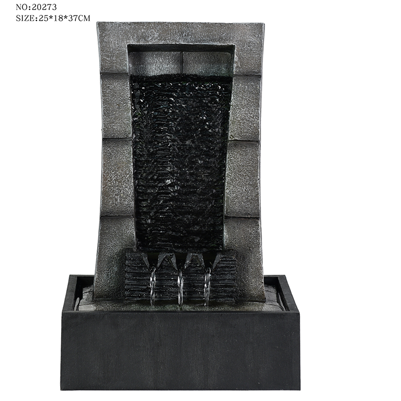 Diverses fontaines d'eau de table en résine de style rock, décoration de maison, à vendre