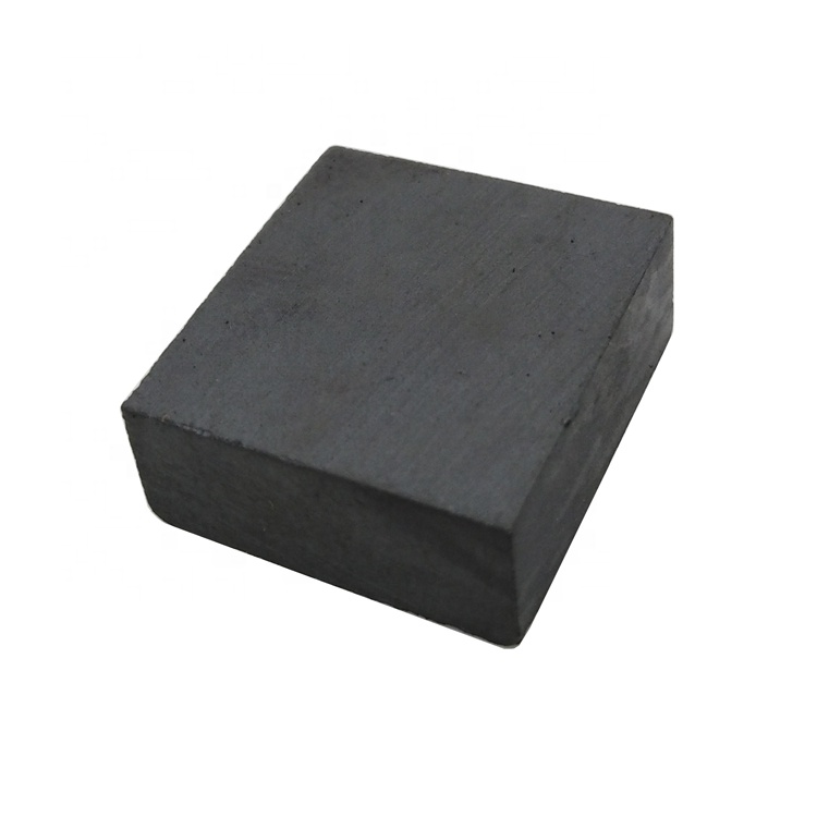 Bloc magnétique en ferrite en céramique, blocs magnétiques personnalisés en ferrite