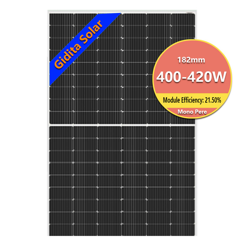 Module PV demi-cellule panneau solaire monocristallin 400W 410W 420W