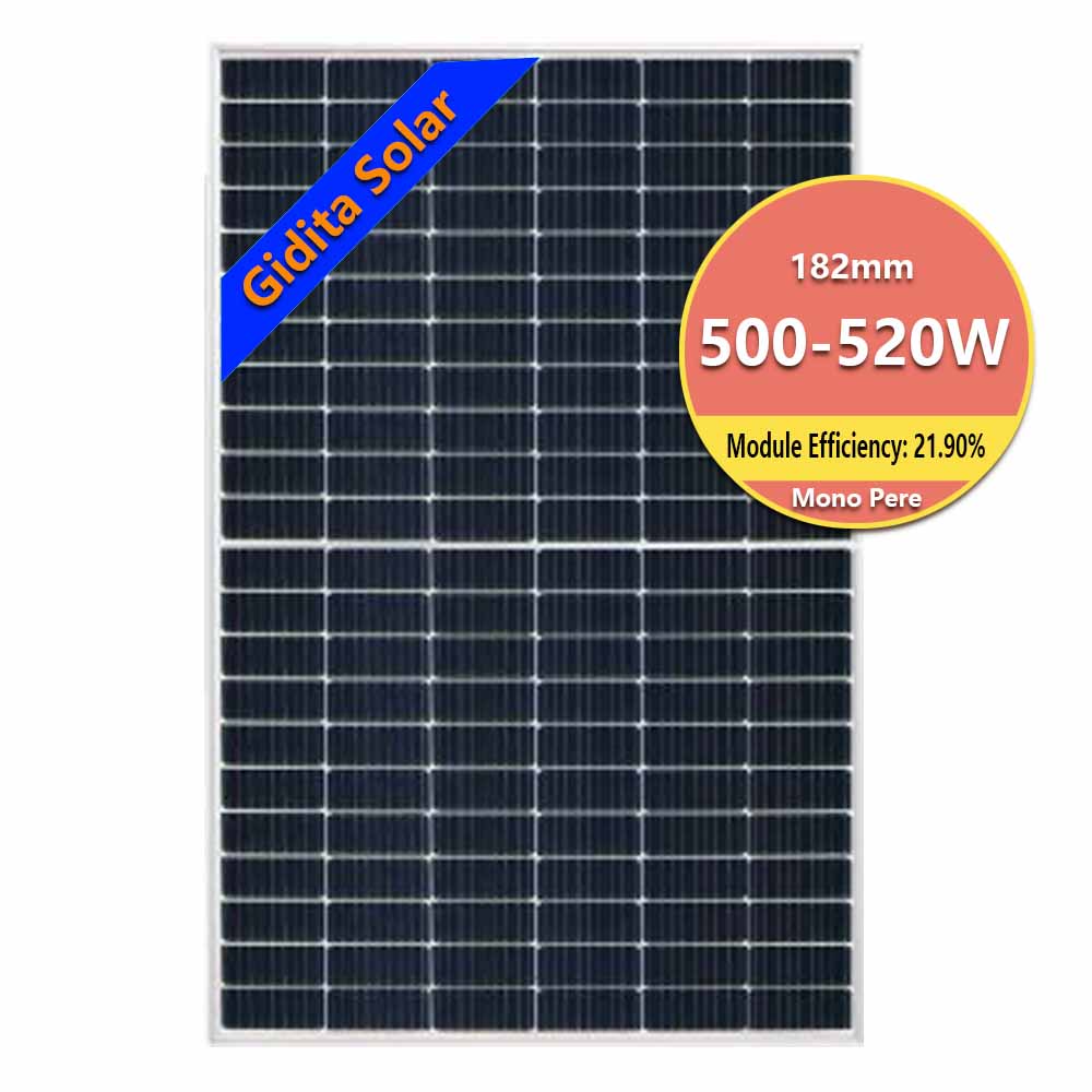 Panneau solaire à haut rendement, panneau solaire à haut rendement, panneau solaire 500W 510W 520W