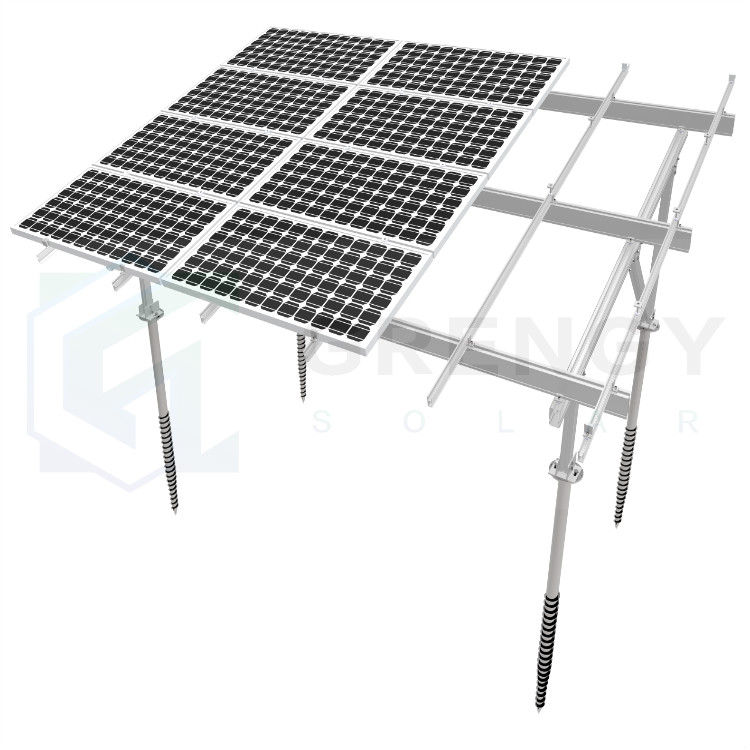 Système de montage solaire pour l'agriculture